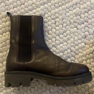 Bobbies soft leather brown boots